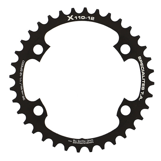 PLATEAU ROUTE DIAM 110 INTER 36DTS NOIR X110 (COMP.SHIM 9200/8100/7100) TA 12V. 4 BRANCHES