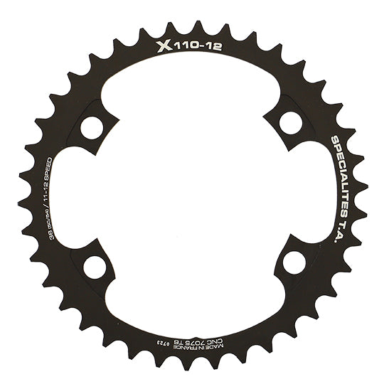 PLATEAU ROUTE DIAM 110 INTER 38DTS NOIR X110 (COMP.SHIM 9200/8100/7100) TA 12V. 4 BRANCHES