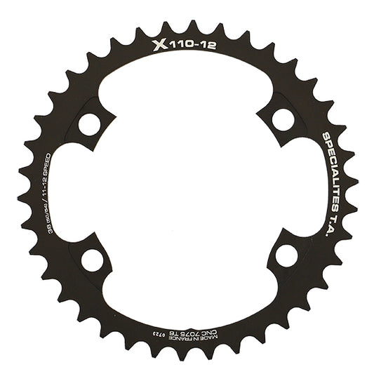 PLATEAU ROUTE DIAM 110 INTER 38DTS NOIR X110 (COMP.SHIM 9200/8100/7100) TA 12V. 4 BRANCHES