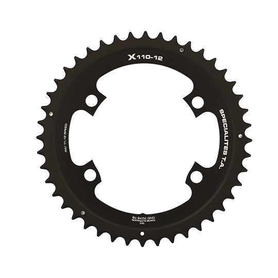 PLATEAU ROUTE DIAM 110 EXTER 44DTS NOIR X110 (COMP.SHIM 9200/8100/7100) TA 12V. 4 BRANCHES