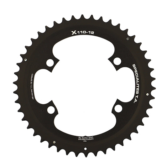 PLATEAU ROUTE DIAM 110 EXTER 46DTS NOIR X110 (COMP.SHIM 9200/8100/7100) TA 12V. 4 BRANCHES