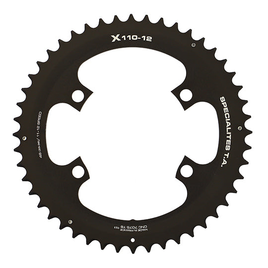 PLATEAU ROUTE DIAM 110 EXTER 48DTS NOIR X110 (COMP.SHIM 9200/8100/7100) TA 12V. 4 BRANCHES