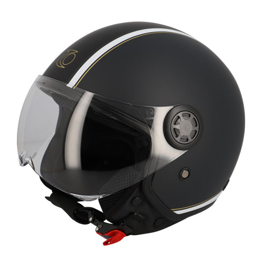 CASQUE JET TRENDY JT-306 GRIS ANTHRACITE  T59-60 L - CE 22-06