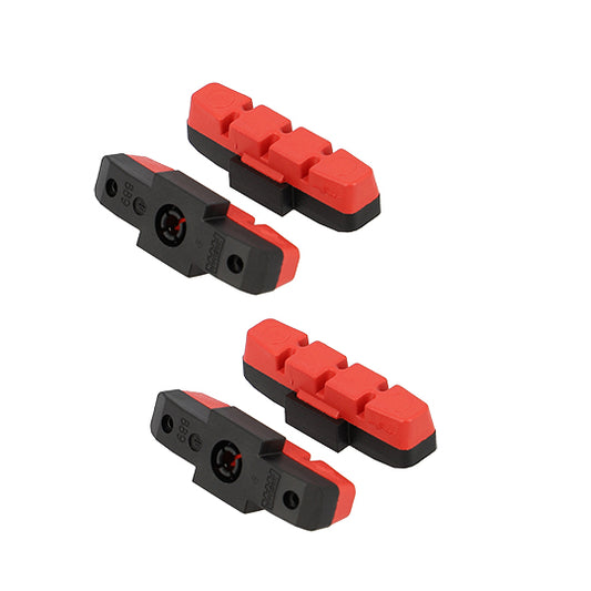 PATIN VTT MAGURA HYDRAULIQUE HS11/HS33 ROUGE  (2 PAIRES)
