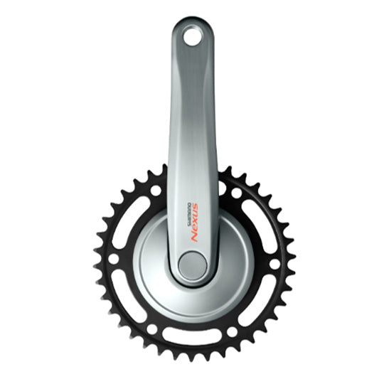 PEDALIER MONO CITY 38D L170 SHIMANO NEXUS C6000 ALU ARGENT