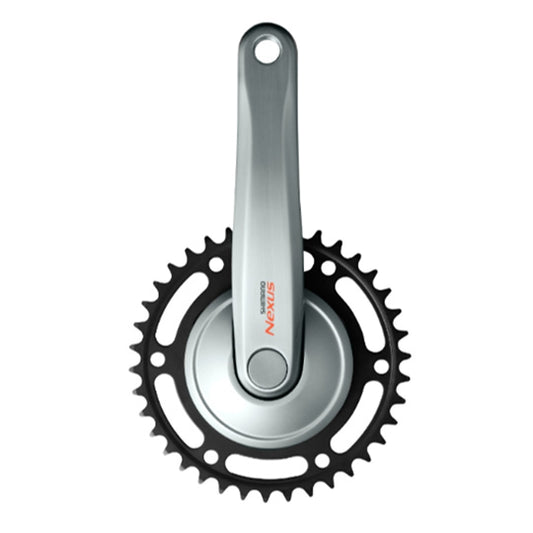 PEDALIER MONO CITY 38D L170 SHIMANO NEXUS C6000 ALU ARGENT