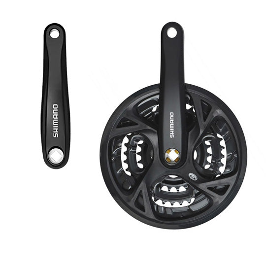 PEDALIER VTT TRIPLE 44-32-22D L170 ALU SHIMANO ACERA FC-M371 9V (AXE BB 123MM)