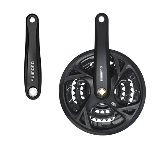 PEDALIER VTT TRIPLE 44-32-22D L170 ALU SHIMANO ACERA FC-M371 9V (AXE BB 123MM)