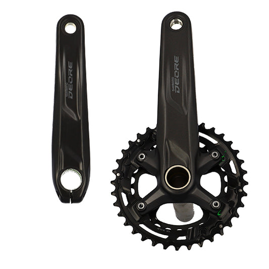 PEDALIER VTT DOUBLE 36-26D L175 ALU SHIMANO DEORE M4100 10V.