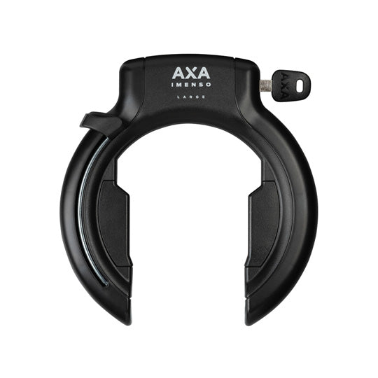 ANTIVOL VELO FER A CHEVAL AXA IMENSO LARGE NOIR (OUVERTURE 75MM/OPTION CABLE ANTIVOL)