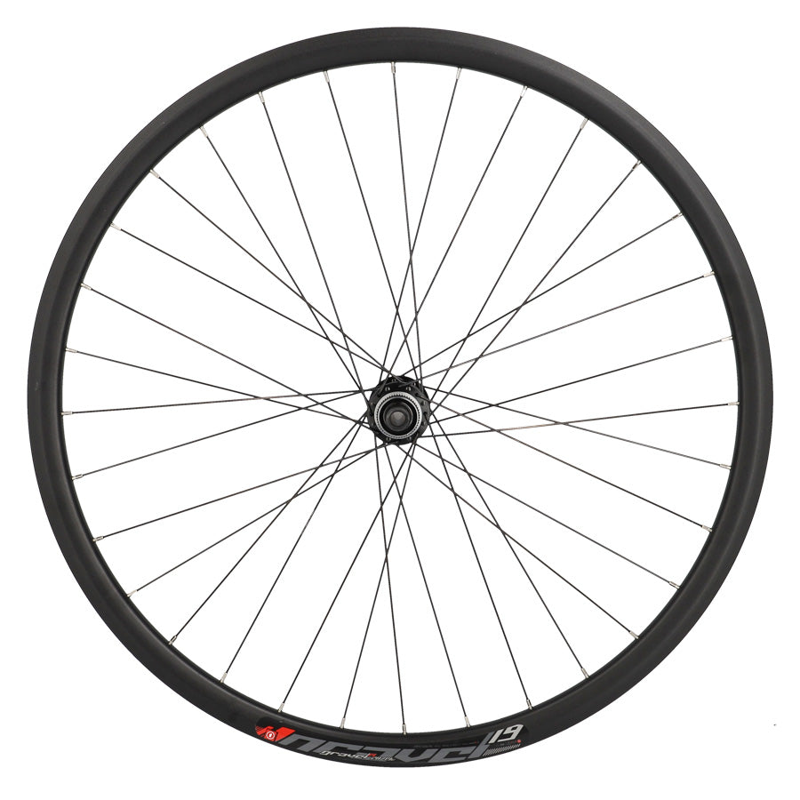 ROUE GRAVEL 700 AR JANTE NOIR MACH1 PULSE 19 TUB. READY MOY. SHIM. RS470 GRX DISQUE CL AXE