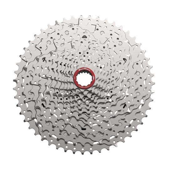 CASSETTE 12V. VTT SUNRACE CSMZ930 METALLIC -10-51DTS (COMPATIBLE SHIMANO MICROSPLINE)