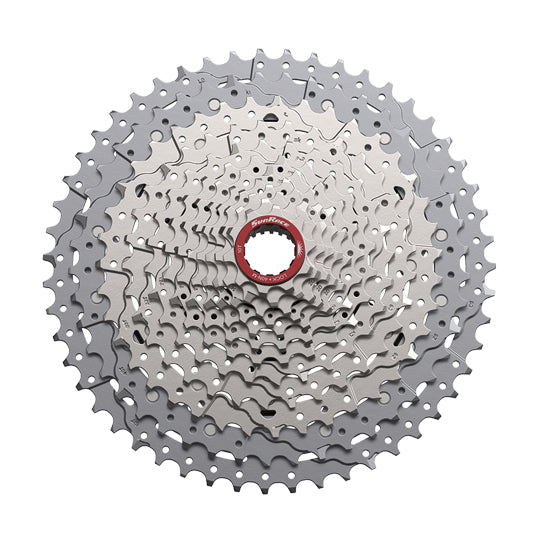 CASSETTE 12V. VTT SUNRACE CSMZ932 METALLIC -10-51DTS (COMPATIBLE SHIMANO MICROSPLINE)