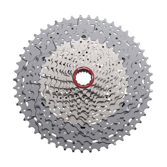CASSETTE 12V. VTT SUNRACE CSMZ933 METALLIC -10-51DTS (COMPATIBLE SHIMANO MICROSPLINE)