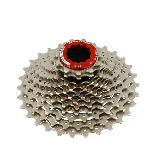 CASSETTE 12V. ROUTE SUNRACE CSRZ800 METALLIC -11-30DTS (COMPATIBLE SHIMANO)