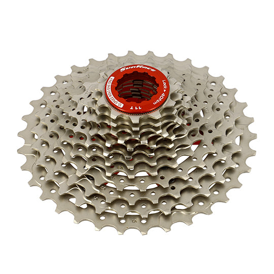 CASSETTE 12V. ROUTE SUNRACE CSRZ800 METALLIC -11-34DTS (COMPATIBLE SHIMANO)