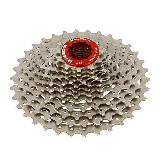 CASSETTE 12V. ROUTE SUNRACE CSRZ800 METALLIC -11-34DTS (COMPATIBLE SHIMANO)