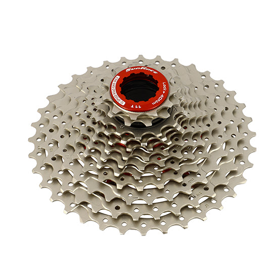 CASSETTE 12V. ROUTE SUNRACE CSRZ800 METALLIC -11-36DTS (COMPATIBLE SHIMANO)