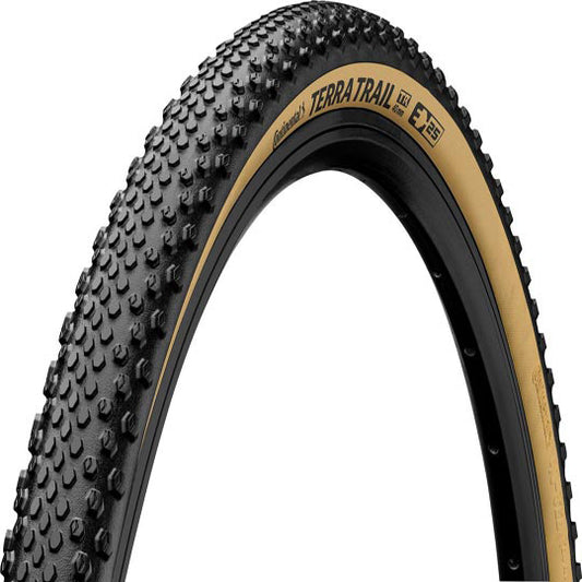 PNEU GRAVEL 700X40C TS CONTINENTAL TERRA TRAIL PROTECTION TLR NOIR/CREME (40-622)