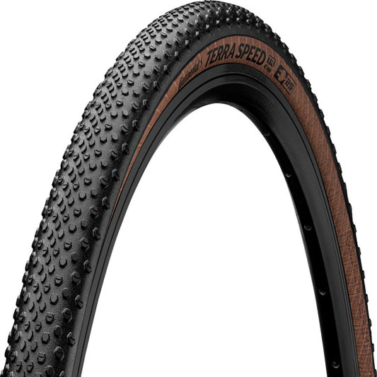 PNEU GRAVEL 700X45C TS CONTINENTAL TERRA SPEED PROTECTION TLR NOIR/TRANSPARENT (45-622)