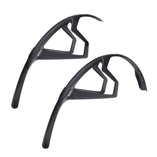 GARDE BOUE ROUTE 700 POLISPORT R-MUD 32MM NOIR MAT (PR)