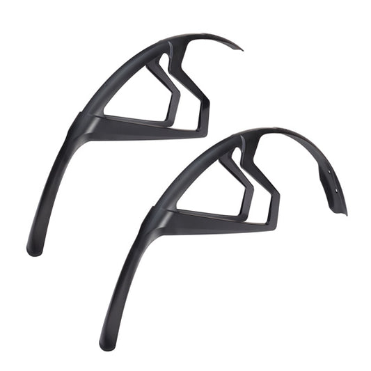 GARDE BOUE ROUTE 700 POLISPORT R-MUD 32MM NOIR MAT (PR)