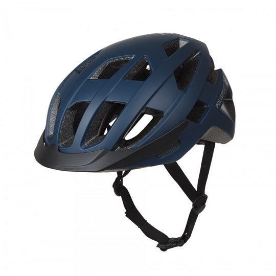 CASQUE URBAIN POLISPORT CITY MOVE BLEU MAT IN MOLD REGLAGE OCCIPITAL T.L 58/61