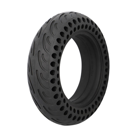 PNEU TROTTINETTE ELECTRIQUE 10"X2.75 PLEIN ALVEOLE NOIR TALON 51MM - PROFIL STREET -