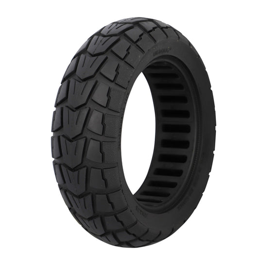 PNEU TROTTINETTE ELECTRIQUE 10"X2.75 PLEIN NOIR - PROFIL CROSS