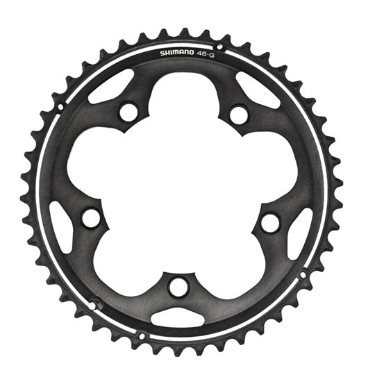 PLATEAU CYCLO CROSS DOUBLE DIAM 110 46DTS NOIR SHIMANO ORIGINE CX50 5 BRANCHES 10V.