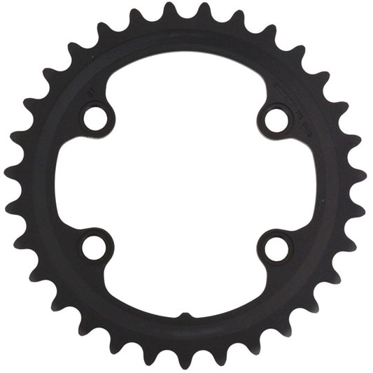 PLATEAU GRAVEL DOUBLE DIAM 80 INTER 31DTS NOIR SHIMANO ORIGINE GRX810 4 BRANCHES 11V.