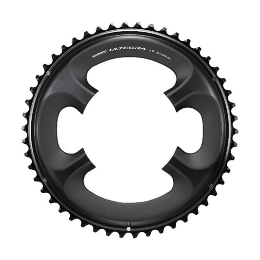 PLATEAU ROUTE DIAM 110 EXTER 50DTS NOIR SHIMANO ORIGINE ULTEGRA 6800 11V. (4 BRANCHES)