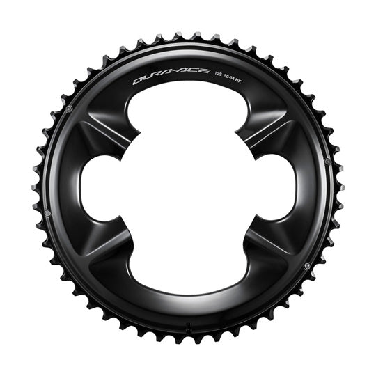 PLATEAU ROUTE DIAM 110 EXTER 50DTS NOIR SHIMANO ORIGINE DURA ACE 9200 12V. (4 BRANCHES)