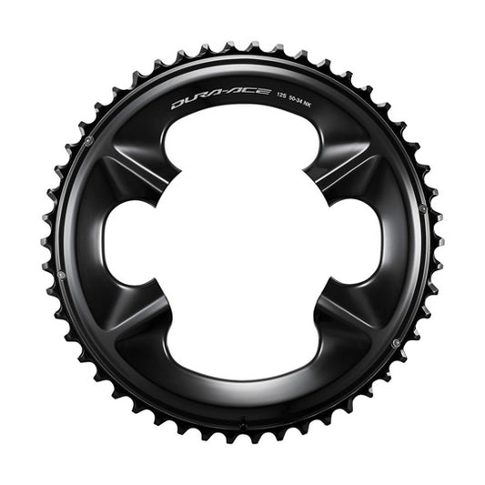 PLATEAU ROUTE DIAM 110 EXTER 50DTS NOIR SHIMANO ORIGINE DURA ACE 9200 12V. (4 BRANCHES)