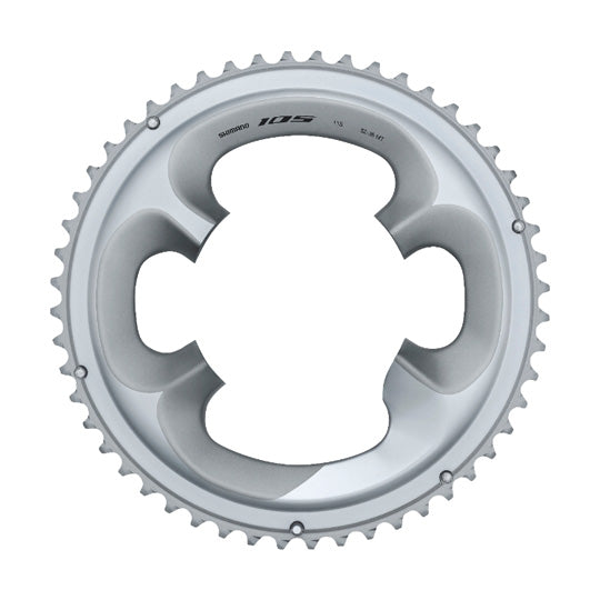 PLATEAU ROUTE DIAM 110 EXTER 52DTS ARGENT SHIMANO ORIGINE 105 R7000 11V. (4 BRANCHES)