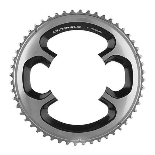 PLATEAU ROUTE DIAM 110 EXTER 52DTS NOIR SHIMANO ORIGINE DURA ACE 9000 11V. (4 BRANCHES)