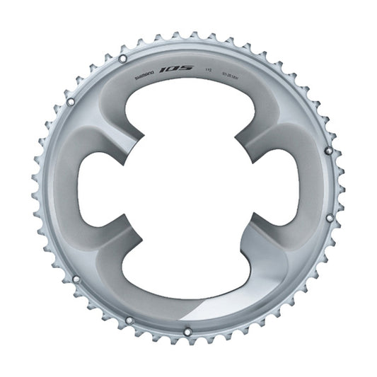 PLATEAU ROUTE DIAM 110 EXTER 53DTS ARGENT SHIMANO ORIGINE 105 R7000 11V. (4 BRANCHES)
