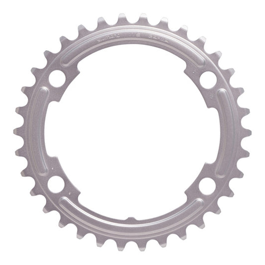 PLATEAU ROUTE DIAM 110 INTER 34DTS ARGENT SHIMANO ORIGINE 105 5800 11V. (4 BRANCHES)