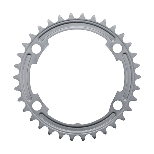 PLATEAU ROUTE DIAM 110 INTER 34DTS ARGENT SHIMANO ORIGINE 105 R7000 11V. (4 BRANCHES)