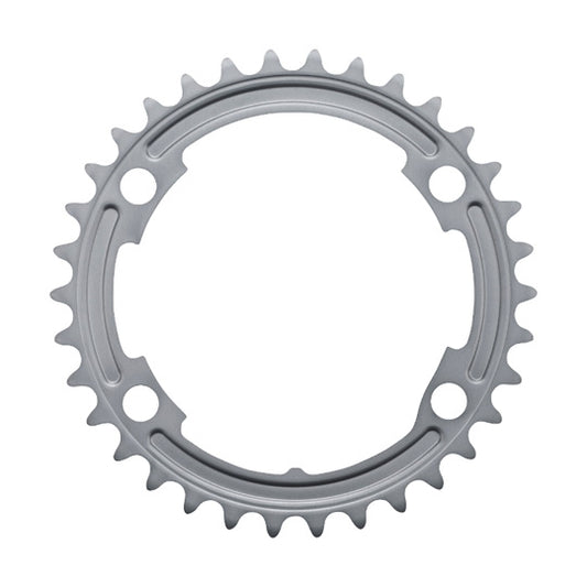 PLATEAU ROUTE DIAM 110 INTER 34DTS ARGENT SHIMANO ORIGINE 105 R7000 11V. (4 BRANCHES)
