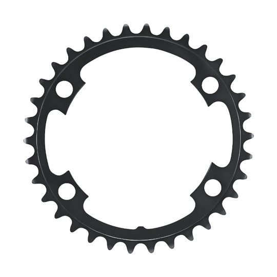 PLATEAU ROUTE DIAM 110 INTER 34DTS ARGENT SHIMANO ORIGINE ULTEGRA 6800 11V. (4 BRANCHES)