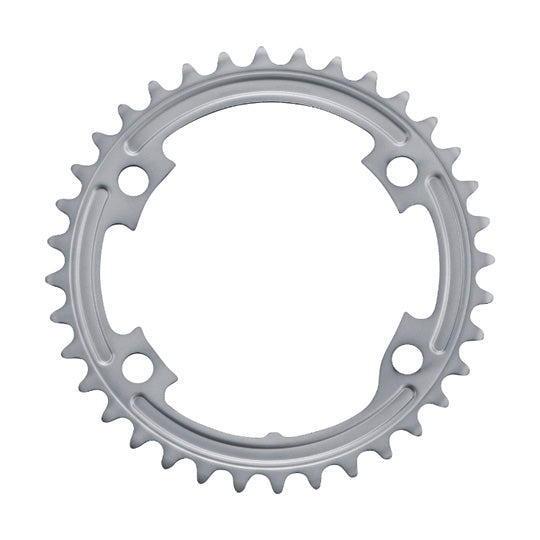 PLATEAU ROUTE DIAM 110 INTER 36DTS ARGENT SHIMANO ORIGINE 105 R7000 11V. (4 BRANCHES)
