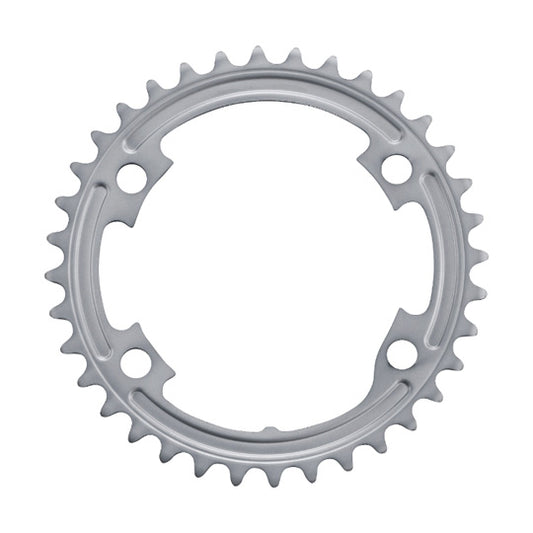 PLATEAU ROUTE DIAM 110 INTER 36DTS ARGENT SHIMANO ORIGINE 105 R7000 11V. (4 BRANCHES)