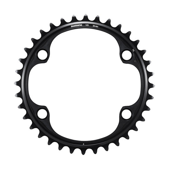 PLATEAU ROUTE DIAM 110 INTER 36DTS NOIR SHIMANO ORIGINE DURA ACE 9200 12V. (4 BRANCHES)