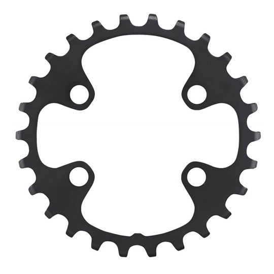 PLATEAU VTT DOUBLE DIAM 64 INTER 26DTS NOIR 4 BRANCHES SHIMANO ORIGINE DEORE M5100 11V