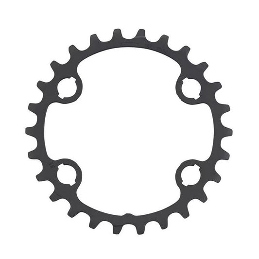 PLATEAU VTT DOUBLE DIAM 64 INTER 26DTS NOIR 4 BRANCHES SHIMANO ORIGINE SLX M7100 12V