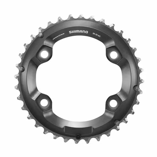 PLATEAU VTT DOUBLE DIAM 96 EXTER 36DTS NOIR 4 BRANCHES SHIMANO ORIGINE XT M8000 11V