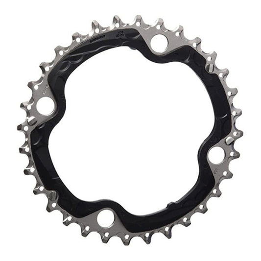 PLATEAU VTT TRIPLE DIAM104 INTERM 32DTS NOIR 4 BRANCHES SHIMANO ORIGINE DEORE 10V