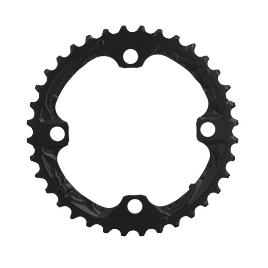 PLATEAU VTT TRIPLE DIAM 104 INTERM 36DTS NOIR 4 BRANCHES SHIMANO ORIGINE DEORE 10V