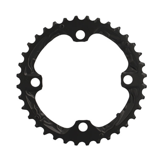 PLATEAU VTT TRIPLE DIAM 104 INTERM 36DTS NOIR 4 BRANCHES SHIMANO ORIGINE DEORE 10V